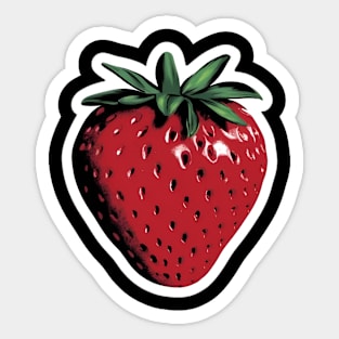 strawberry Sticker